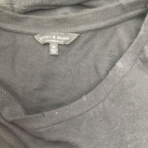 Lucky Brand Glitter Tee Shirt C7 - Picture 7 of 7